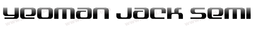 Yeoman Jack Semi Ita字体转换